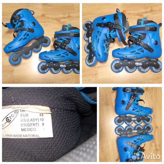 Ролики Razors 44 и Micro MT р43 рама Micro Lava