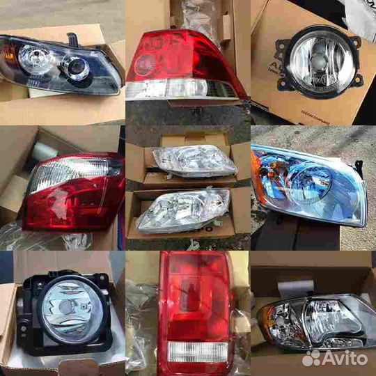 Планка под фару (ресничка) левая для toyota RAV4