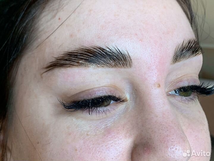 Оформление бровей