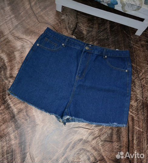 Шорты джинс boohoo 50-52