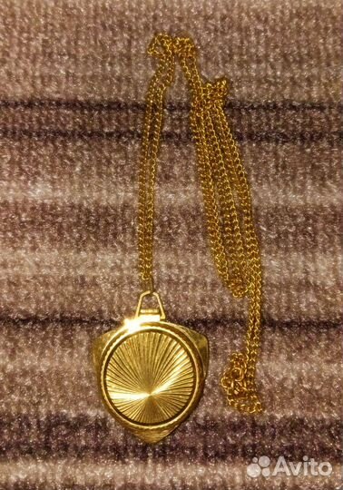 Часы кулон заря СССР