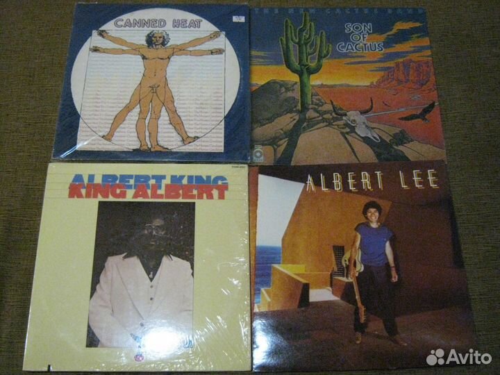Albert King-Alvin Lee-Canned Heat -Cactus блюз