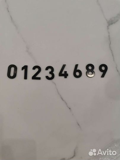 Цифры на дверь
