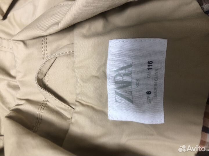 Плащ для девочки zara