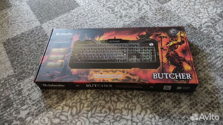 Игровая клавиатура с подсветкой