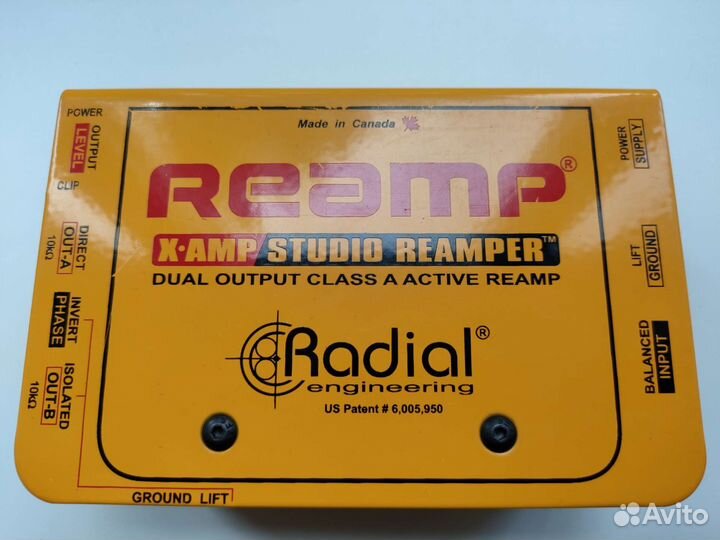 Reamp Radial X-amp