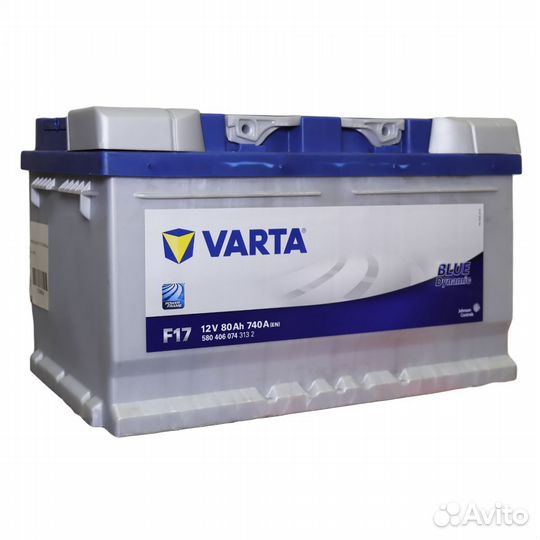 Аккумулятор varta f17
