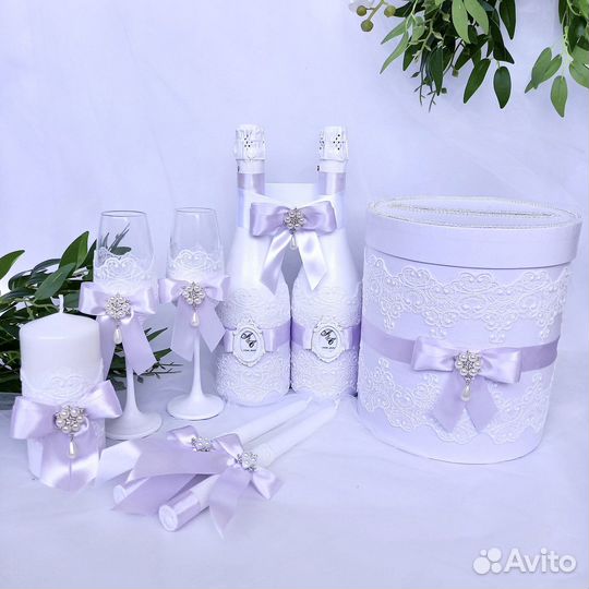 Свадебные аксессуары набор