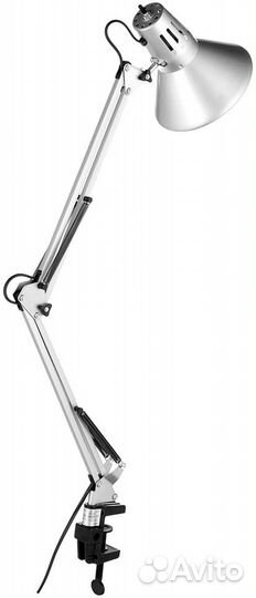 Настольная лампа на струбцине (много цветов)