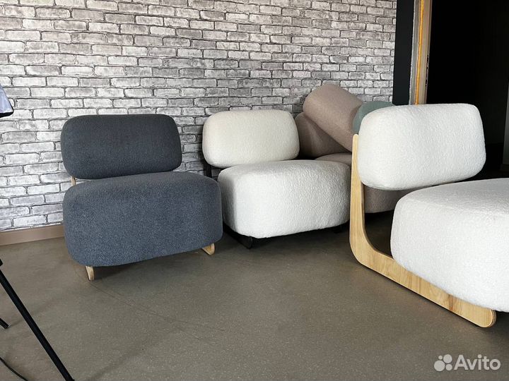 Кресло пуфик дизайнерский