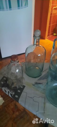 Банка стеклянная, СССР интерьерная