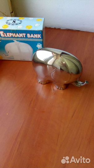 Vintage Новая копилка серебрение