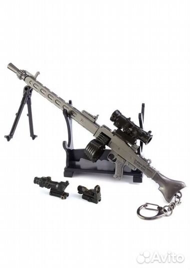 Коллекционный брелок пулемёт MG3