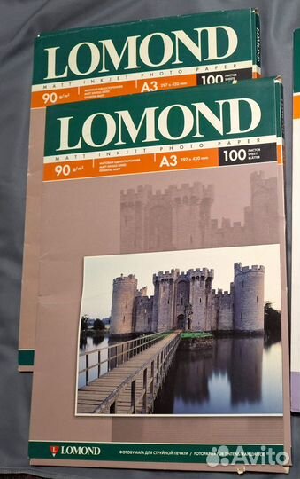 Фотобумага для струйной печати А4 и А3