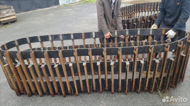 Транспортерная лента на болотоходы