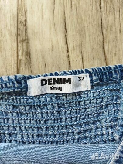 Джинсовый сарафан для девочки