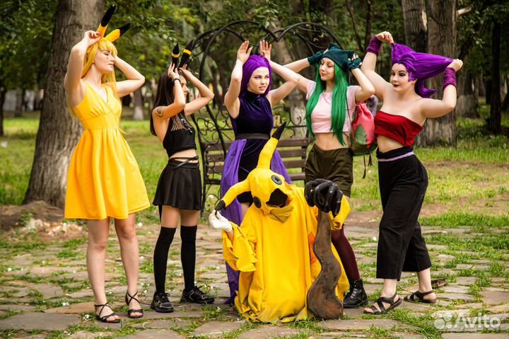 Косплей Хумманизация Эканс Покемон Pokemon