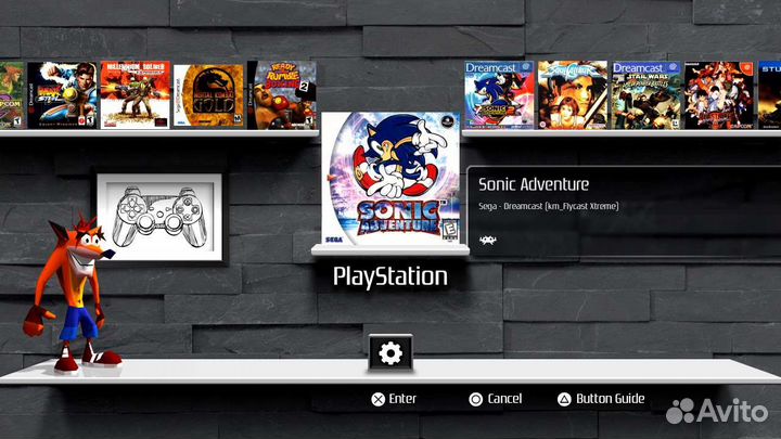 DIY Playstation classic Ultimate набор для мода