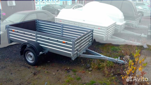 Априцеп мзса 04 с выс. бортом + оп.колесо + стяжка