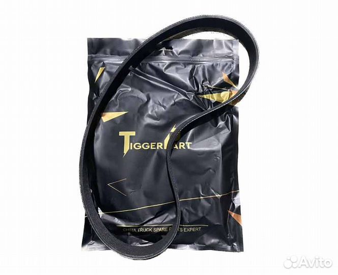 Ремень вентилятора 10PK1045 WP10/WP12 shaanxi Tigg