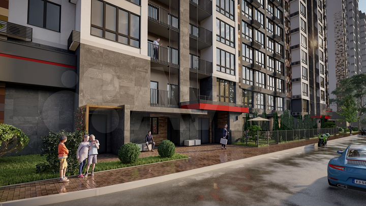 2-к. квартира, 58,8 м², 10/17 эт.