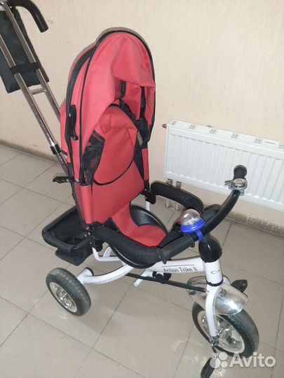 Прогулочная коляска велосипед