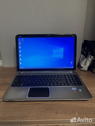 Мощный игровой ноутбук HP i7/ SSD/ 12 гб озу