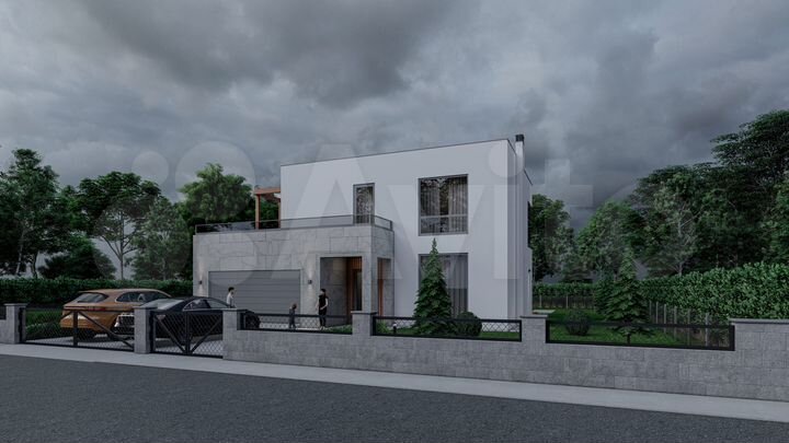 Дом 187,4 м² на участке 17,7 сот.