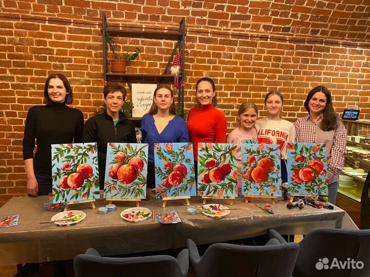 Мастер-классы по живописи, уроки рисования