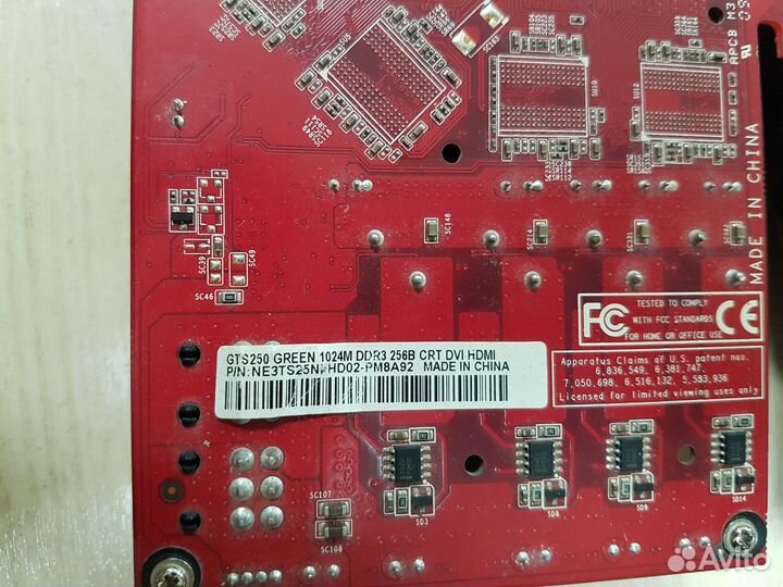 Видеокарты с дефектами