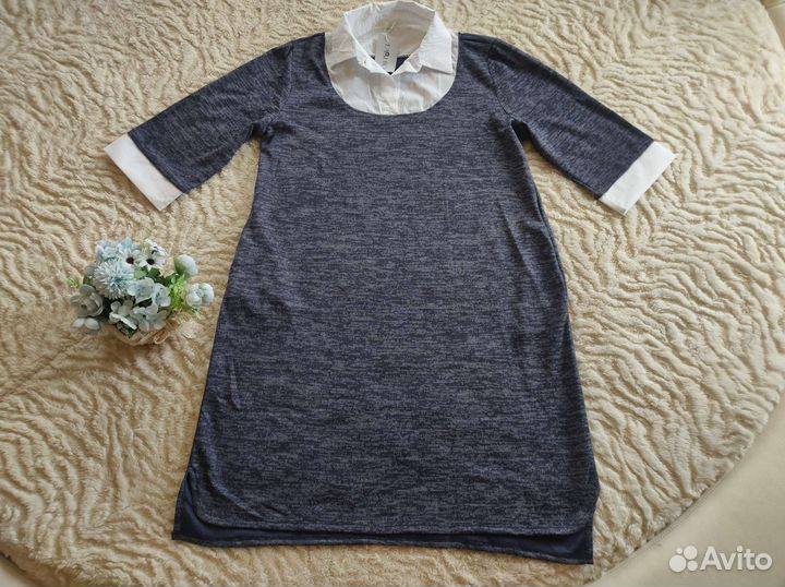 Новое платье из ангоры, р 58