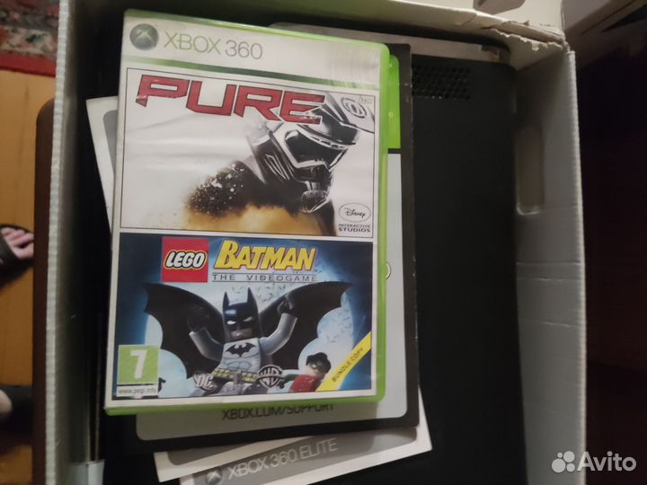 Xbox 360 Elite 120gb Jasper. Полный комплект