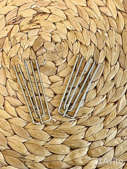 Крючки для штор металлические 20 штук новые