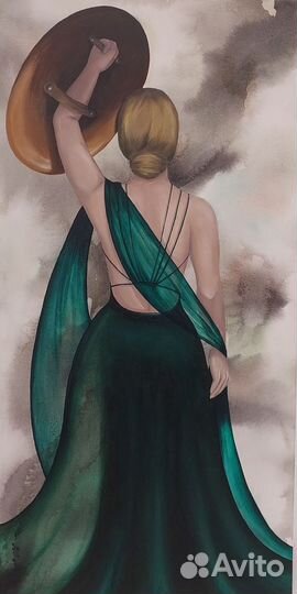 Картина маслом на холсте большая