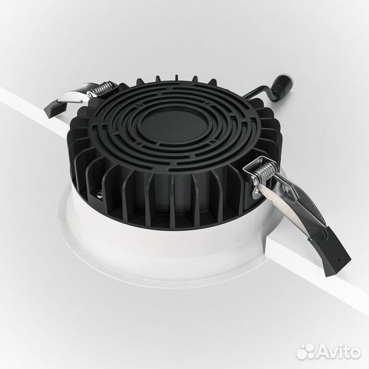 Светильник потолочный встраиваемый DL055-18W4K-W