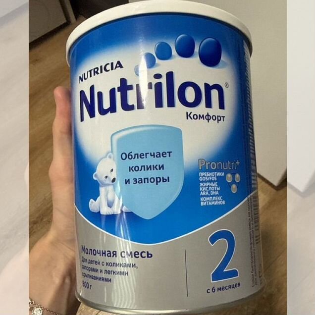 Молочная смесь Nutrilon Комфорт 2