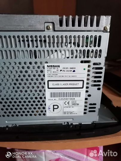 Магнитола штатная nissan almera n16