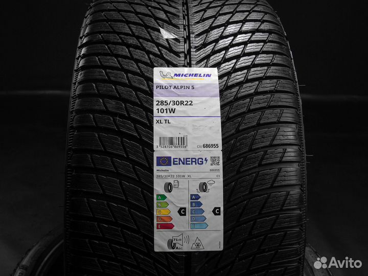 Michelin Pilot Alpin 5 SUV 255/35 R22 и 285/30 R22 93W