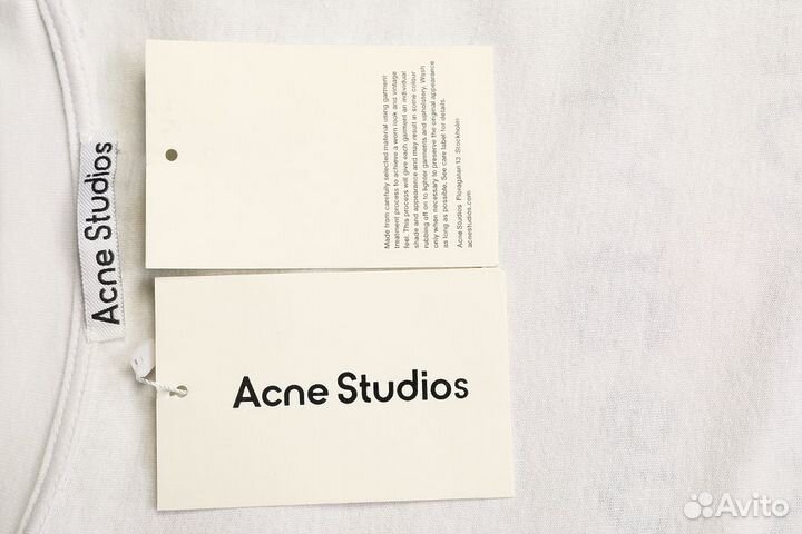 Лонгслив Acne Studios Beige