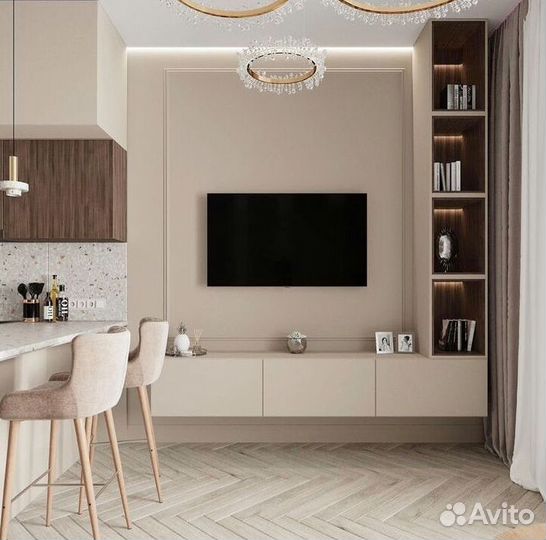 Шкаф в гостиную тв зона