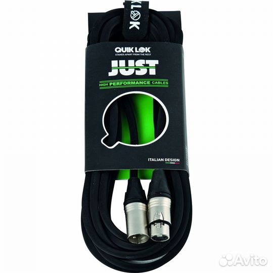 Микрофонный кабель quik LOK just/MF-10 SL