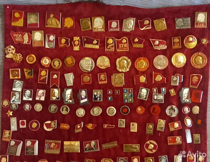 Коллекция значков СССР Ленин ВЛКСМ Пионерия 400 шт