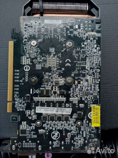 Видеокарта radeon 560rx 2gb