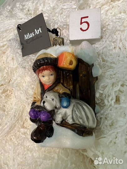 Елочная игрушка Atlas Art Верный друг