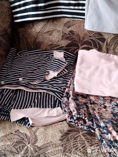 Разбираю гардероб, вещи пакетом 46 48