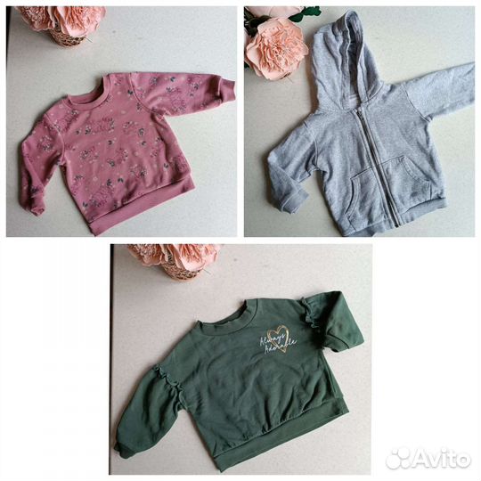 Пакет вещей для девочки 80-86