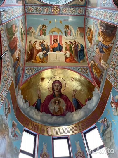 Роспись храмов, икон, иконостасов