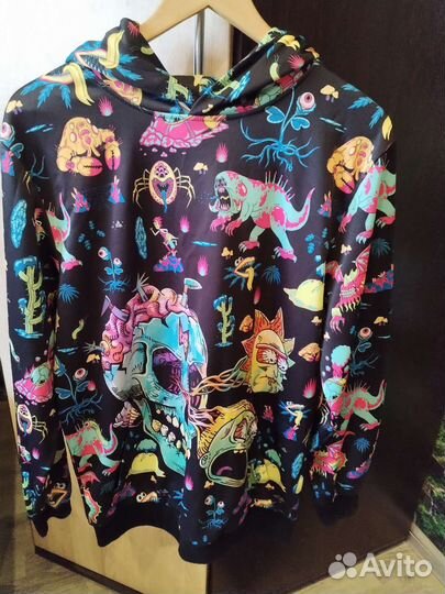 Кофта с капюшоном мужская