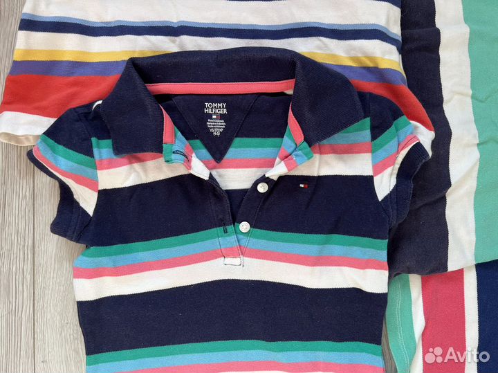 Поло tommy hilfiger на девочку