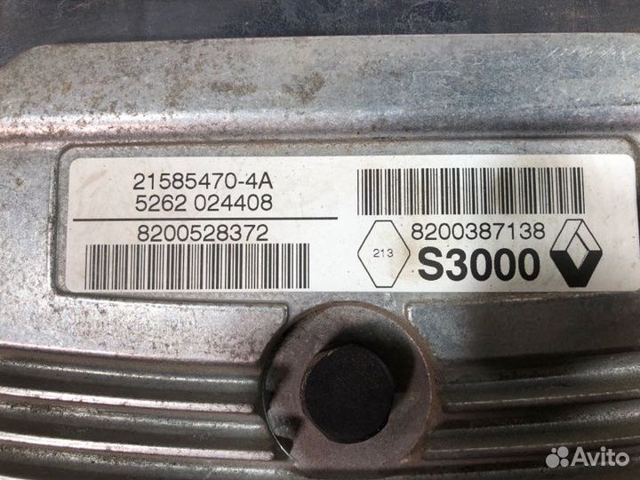 Блок управления двигателем Renault Megane 2 K4M760